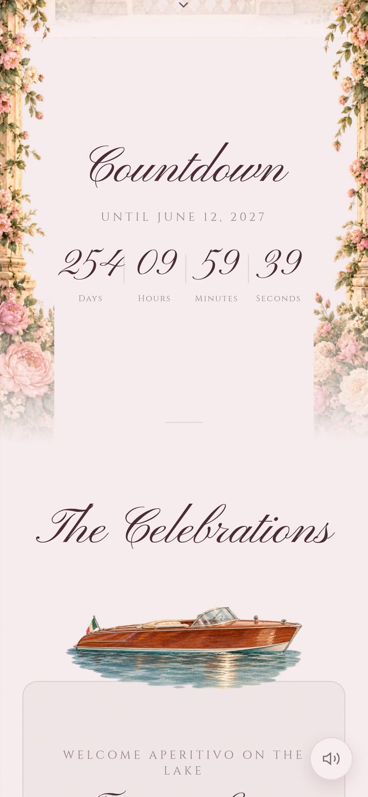 Live countdown